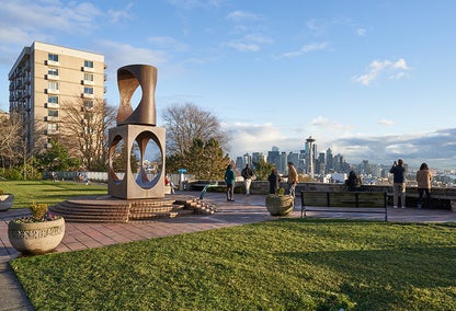 Overlook at Kerry Park in Seattle, WA